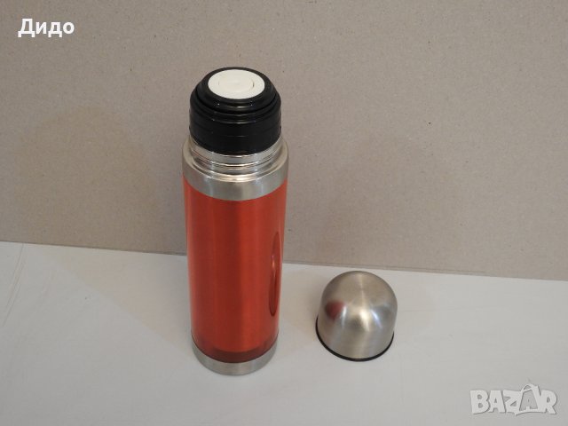 ISUZU рекламна метална термо бутилка термос, снимка 3 - Буркани, бутилки и капачки - 38954597