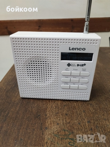 портативно DAB+ , FM радио LENCO, снимка 3 - Радиокасетофони, транзистори - 52721698