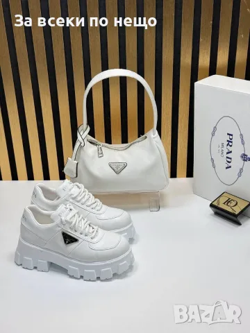 Prada Дамска Чанта Прада - Различни Модели И Цветове Код SEM-241, снимка 4 - Чанти - 55776508