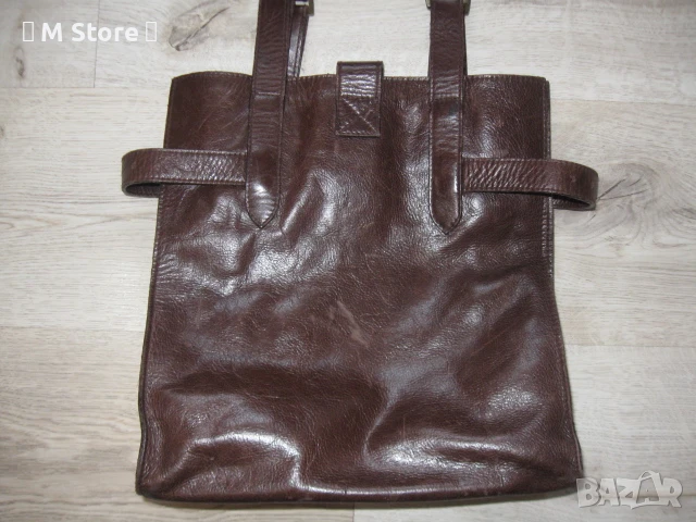 Mulberry дамска чанта естествена кожа, снимка 9 - Чанти - 51013805