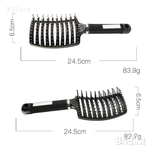 Масажна четка за коса, различни цветове, снимка 15 - Други - 52593545