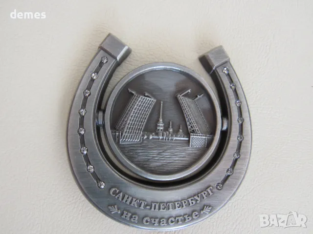 Автентичен 3D магнит от Санкт Петербург, Русия