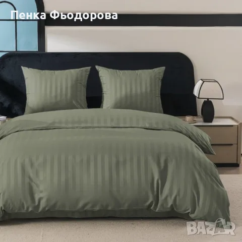 Спален комплект 4 части - 220x200 см, с цип, хипоалергенен, снимка 10 - Спално бельо - 55877722