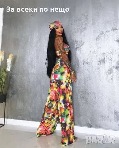 Дамски Комплект С 3 Части🔝Дамски Сет С Три Части🔝Дамски Екип - Налични Различни Цветове Код LFS469, снимка 3 - Комплекти - 50245734