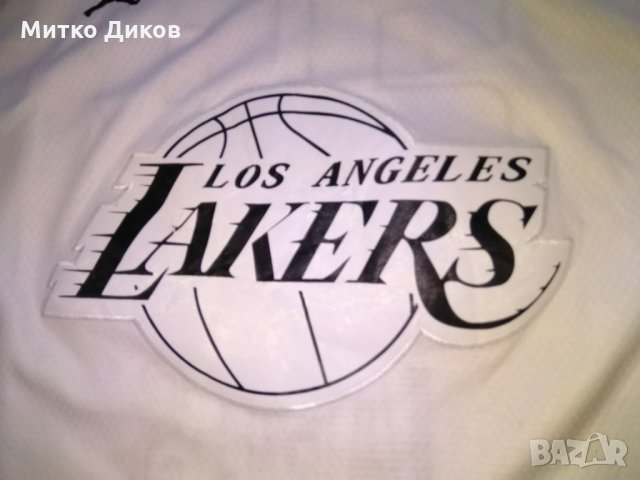 Баскетболна тениска Найк  Los Angeles lakers#23 Lebron James Charlotte 2019 All star-размер ХЛ-52, снимка 2 - Баскетбол - 29266584