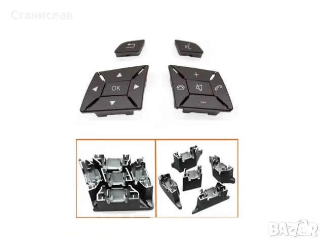 Mercedes C-Class W204 Facelift Капачета за волан , снимка 3 - Части - 50218054