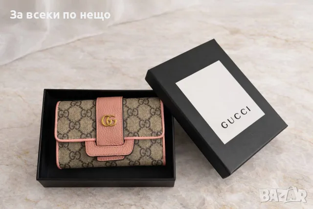 Gucci Дамско Портмоне Гучи - 2 Цвята Код DST83, снимка 6 - Портфейли, портмонета - 56124227