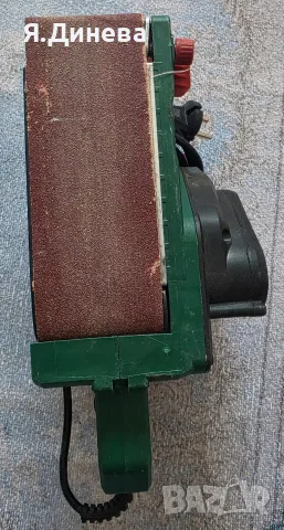 Лентов шлайф Parkside 600w, снимка 5 - Шлайфмашини - 56545774