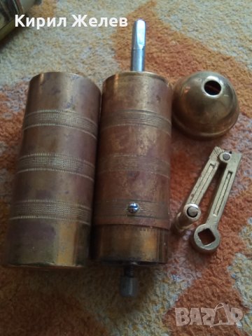 Стара бронзова мелница 25839, снимка 2 - Антикварни и старинни предмети - 34283094