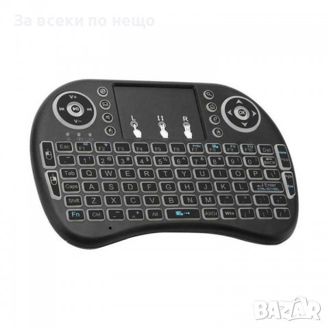 Мини безжична клавиатура с тъчпад и подсветка mini keyboard, снимка 6 - Клавиатури и мишки - 39301013