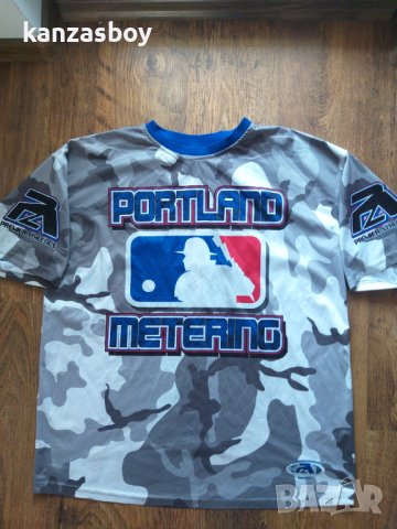 portland - Бейзболна мъжка тениска 3ХЛ, снимка 2 - Тениски - 40549930