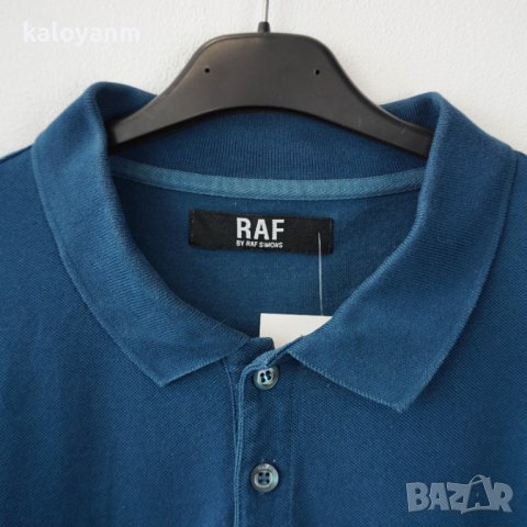 Raf By Raf Simons Polo Shirt - оригинална тениска - M, снимка 3 - Тениски - 36675528