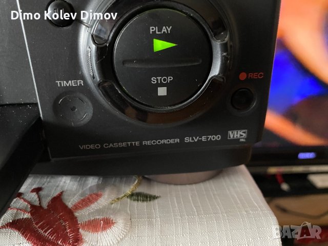 SONY SLV E700 VHS HiFi Видео, снимка 5 - Плейъри, домашно кино, прожектори - 42139159