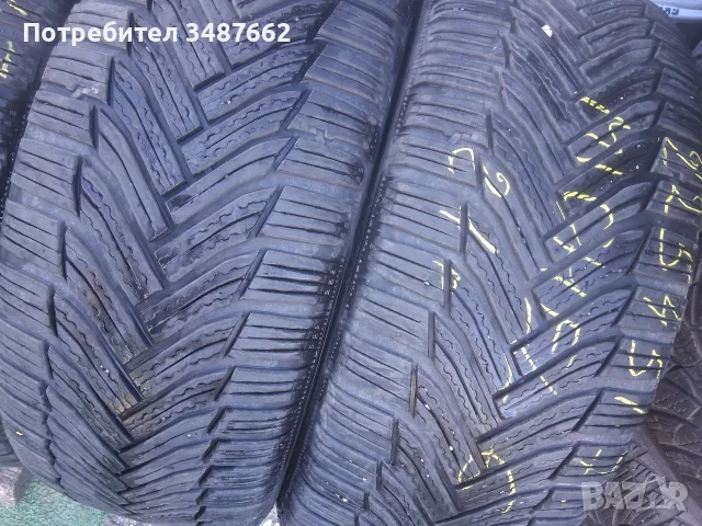 225 45 17 Michelin alpin 6 4бр всесезонни дот 2021г , снимка 2 - Гуми и джанти - 56205959