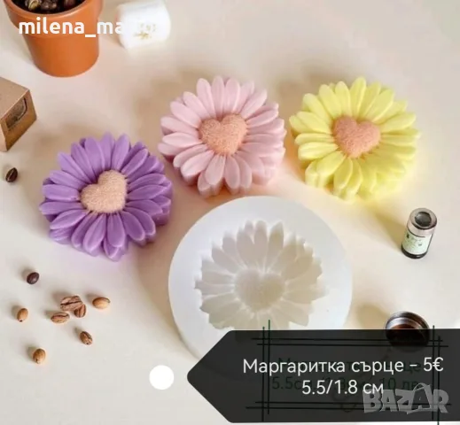 цветя молдове за свещи, снимка 12 - Декорация за дома - 49638275
