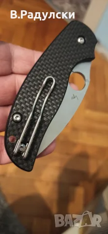 Чисто нов Spyderco Sage 6 , снимка 3 - Ножове - 56186889