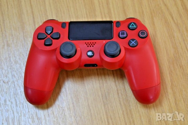 Оригинален Джойстик PS4 DualShock 4 Червен, снимка 1 - Аксесоари - 42439991