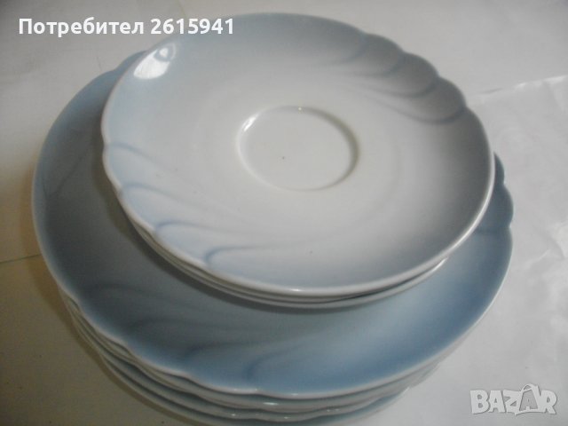 Seltmann Weden Bavaria Porcelan W.Cermany Dxx-ф145-ф195мм-8 бр.Чинии Антикварни, снимка 3 - Чинии - 39874614