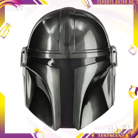 Шлем от Star Wars The Mandalorian междузвездни войни - adult size (възрастни) bounty hunter helmet, снимка 13 - Колекции - 40664704