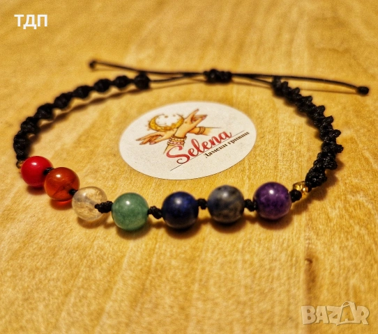 Гривна "Хармония 7 чакри" , снимка 3 - Гривни - 53978770