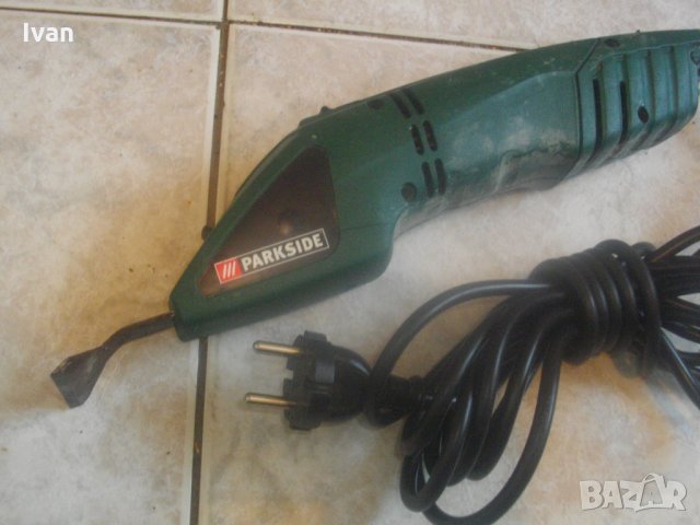 200 Вата-Електрическо Длето-Шабър-Почти Ново-Немско-Parkside PES200A, снимка 4 - Други инструменти - 33739915