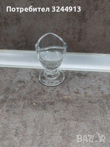 Соц стара но не използвана  стъклена чашка за промивка на око очи , снимка 2 - Антикварни и старинни предмети - 44271418