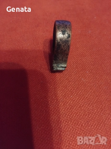 Стар пръстен месинг бронз , снимка 4 - Пръстени - 53019720