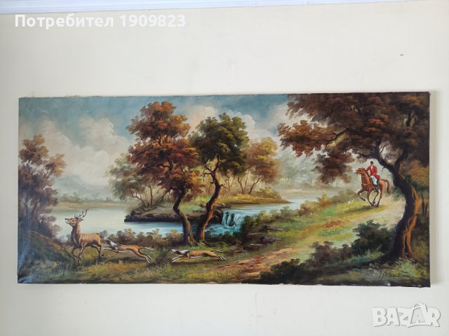 Голяма маслена картина , снимка 1