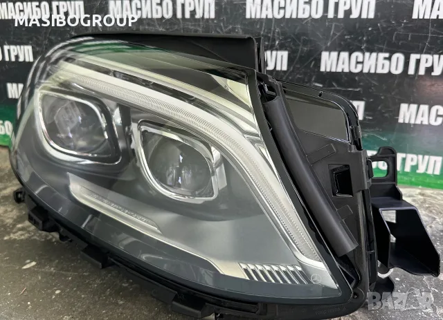 Фар десен фарове за Мерцедес ГЛЕ Mercedes GLE W166, снимка 4 - Части - 55904494