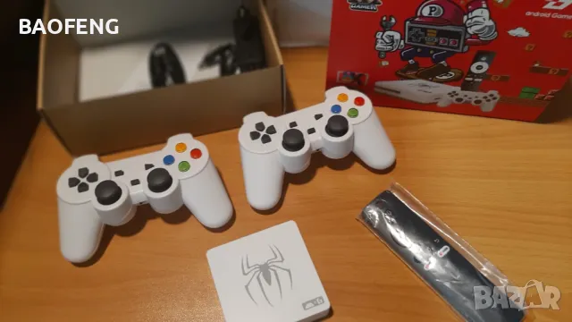 Игрова конзола G7 Android 13 Plus Gaming TV Box 30,000 + Games WIFI 2 джойстика, снимка 12 - Части и Платки - 48717481