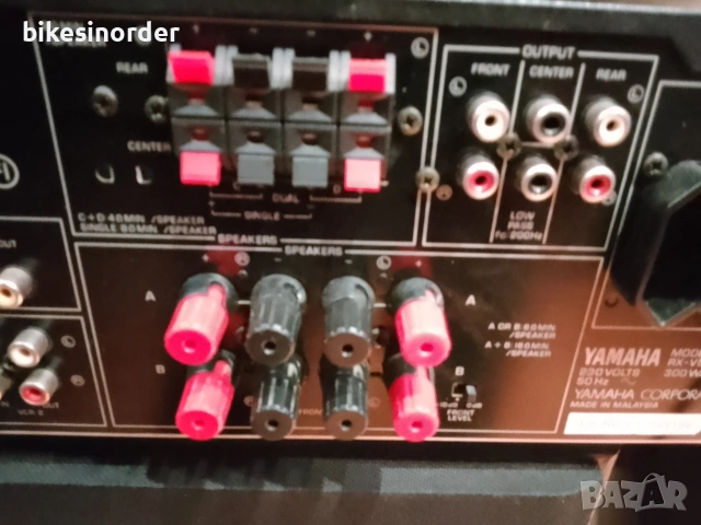 Yamaha RX-V590RDS ресивър безупречен , снимка 9 - Ресийвъри, усилватели, смесителни пултове - 53118917