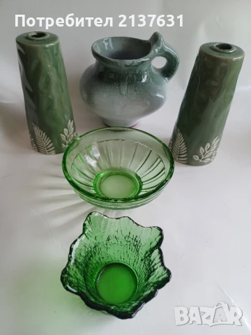 ВСИЧКО в ЗЕЛЕНО  - ПОРЦЕЛАН, СТЪКЛО и КЕРАМИКА , снимка 1
