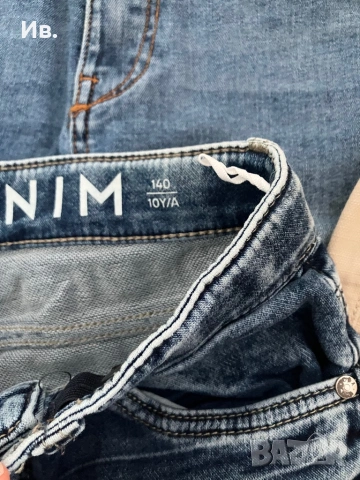 Като нови 3 чифта дънки/панталони, снимка 3 - Детски къси панталони - 54346032