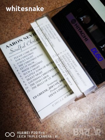 Aaron Neville "Soulful Christmas", Album, 93, снимка 3 - Аудио касети - 32115446
