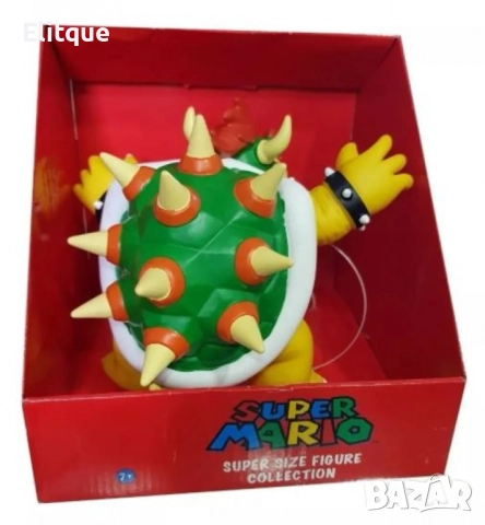 Фигурка Super Mario – Баузър, снимка 6 - Фигурки - 52745166