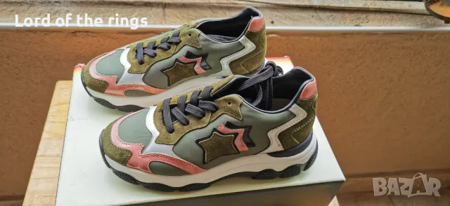 Оригинални маркови дамски сникърси/маратонки ATLANTIC STARS - 37 номер, снимка 2 - Маратонки - 49775448