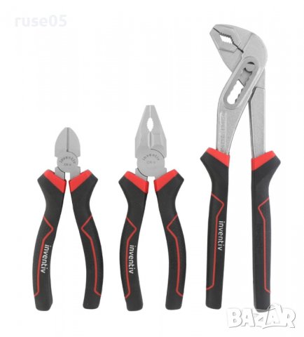 Комплект от 3 бр. клещи "INVENTIV" нов, снимка 2 - Клещи - 38140292