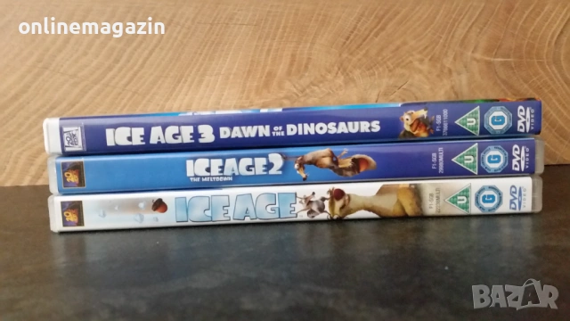 DVD  Ледена Епоха 1,2 и 3 , снимка 4 - DVD филми - 53938269