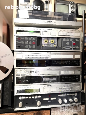 🔊Премиум аудио сет REVOX - Усилвател B251 + CD - B226 + Тунер B260 + Грамофон B795 + Дек B215, снимка 2 - Аудиосистеми - 51438327