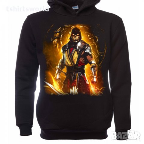  Нов детски суичър с дигитален печат Mortal Kombat, MK, снимка 5 - Детски анцузи и суичери - 34423835