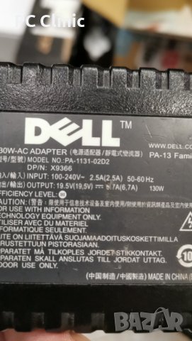 Зарядно за Dell 130W PA-1131-02D2 X9366 за Latitude Inspiron XPS, снимка 2 - Лаптоп аксесоари - 40290817