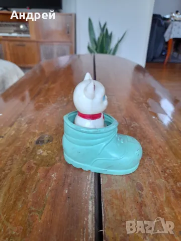 Стара детска играчка,коте,котка #6, снимка 4 - Колекции - 47719607