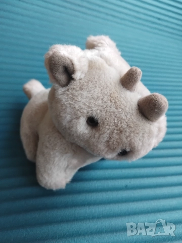 Плюшена играчка носорогче, снимка 2 - Плюшени играчки - 52633138