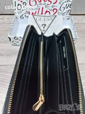 Портмоне  Guess/черно Код D-S-02, снимка 4 - Портфейли, портмонета - 35207358