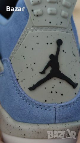 Nike Air Jordan 4 Retro University Blue UNC Кецове Маратонки Размер 42 Номер 26.5см Sneakers Shoes , снимка 6 - Кецове - 40443002