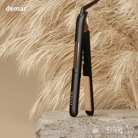 FUNTIN S10 преса за коса: 2 в 1 - изправяне или къзрене, снимка 6 - Преси за коса - 49791757