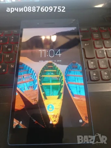 Таблет Lenovo Tab3 7 Voice, Черен с 4G модул с процесор 4x Cortex-A7 (1.0 GHz), 7.0", 1 GB DDR2, 8 G