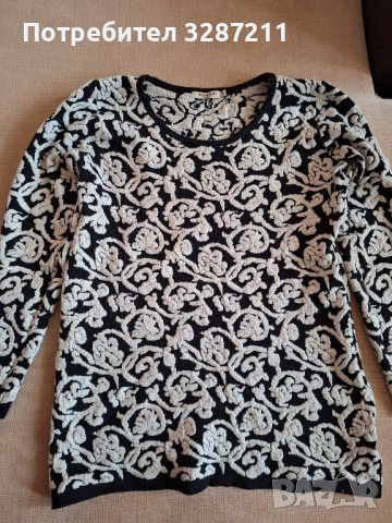 Дамска плътна блуза, снимка 1 - Блузи с дълъг ръкав и пуловери - 44727349