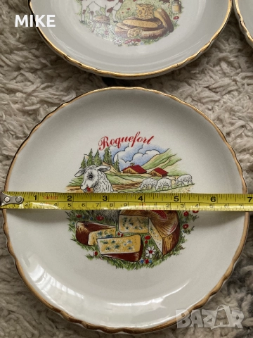  Френски Чинии за сирена d’Orchies, снимка 3 - Чинии - 52324734