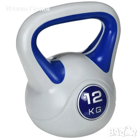 SPORTNOW Пудовка, 12 кг, плоско дъно, снимка 7 - Фитнес уреди - 56241043